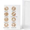 ADTDA Clear Acrylic Sheet 6mm 12x12 Inch 1 Piece – High Transparency-3