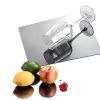 Lesnlok Black Acrylic Sheet 1/8" Commercial Grade 12x12 Panel-2