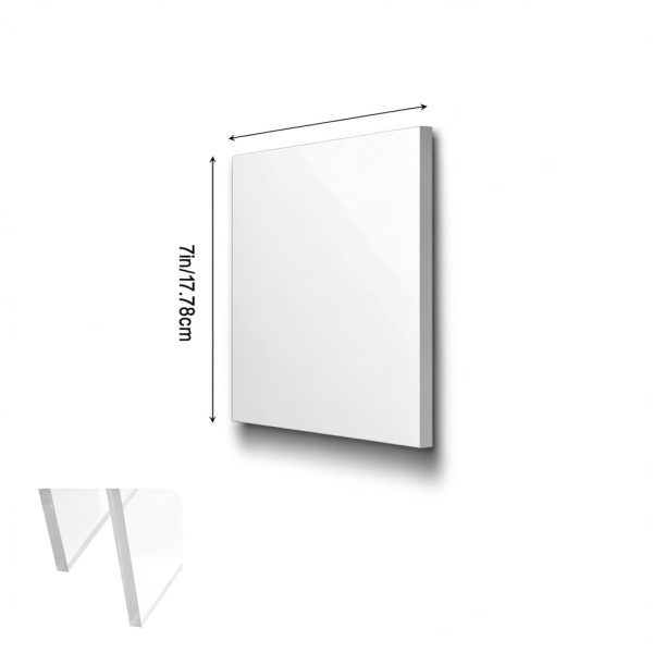 ADTDA Clear Acrylic Sheet 6mm 12x12 Inch 1 Piece – High Transparency-1