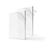 ADTDA Clear Acrylic Sheet 6mm 12x12 Inch 1 Piece – High Transparency-0