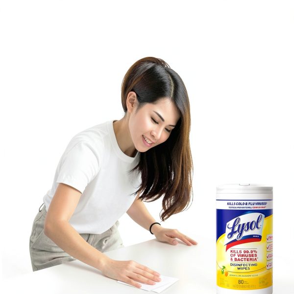 Lysol Disinfectant Wipes Lemon and Lime Blossom 80 Count Pack of 3-1
