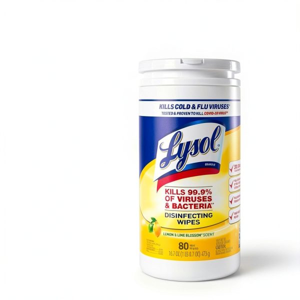 Lysol Disinfectant Wipes Lemon and Lime Blossom 80 Count Pack of 3-2