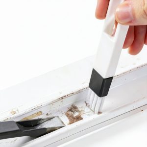 Window Groove Cleaning Brush Pro 2-in-1 Bristle-0