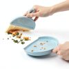 3PCS Mini Broom and Dustpan Set for Home, Car, Kitchen, Table, Kids - Durable Plastic Bristles, Handheld, Hangable, 3 Colors-3