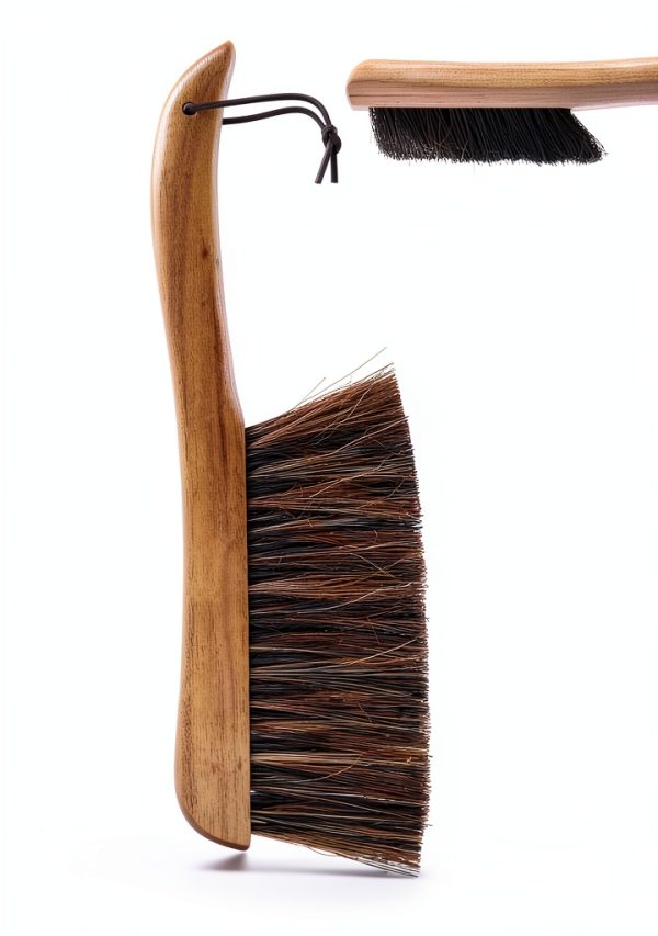 Counter Brush Superwash Hand Broom 13in Wood Handle Horsehair Bristles-1