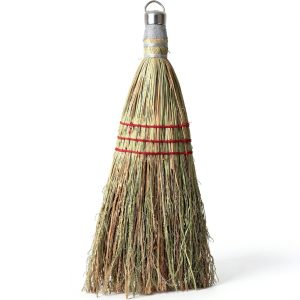 Genuine Joe Whisk Broom, Metal Hang Ring, Natural, 1 Count-0